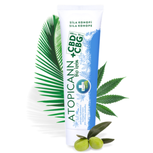 ATOPICANN CBD + CBG BIO konopný krém na atopický ekzém a psoriázu - 100 ml - Annabis