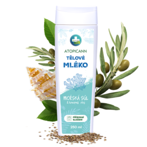 ATOPICANN prírodné telové mlieko pre citlivú pokožku - 250 ml - Annabis