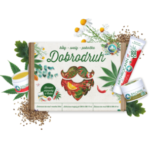 Darčekové balenie DOBRODRUH pre kĺby, svaly a pokožku - Annabis