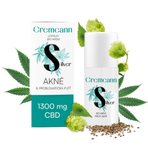 CREMCANN SILVER 1 300 mg lokálny bio krém na problematickú pokožku - 30 ml - Annabis