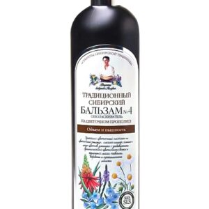 Tradičný sibírsky balzam na vlasy s propolisom– pre objem a krásu vlasov - 550 ml - Babička Agafia