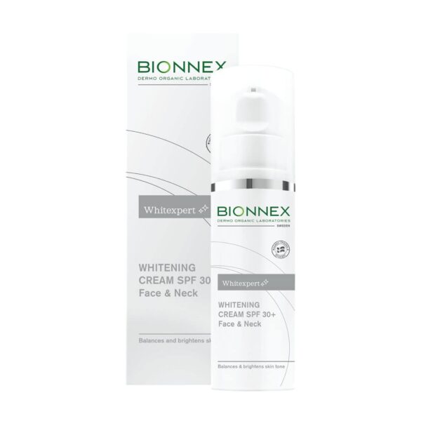 Bieliaci krém Whitexpert na tvár a krk SPF30+ 30 ml - Bionnex