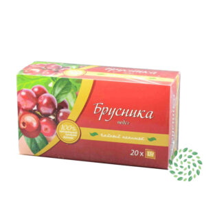 Brusnicový čaj porciovaný- Firma Kima - 20x1,5g