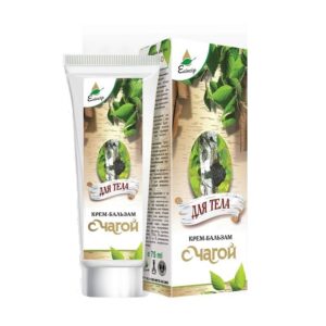 Čaga krém - balzam na hojenie jaziev, rôznych jamiek na tvári, pri psoriáze - Elixir - 75 ml