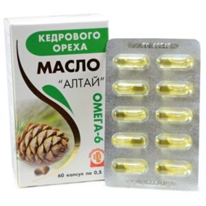 Cédrový olej “Altaj” - Altajvitamini - 60 kapsúl